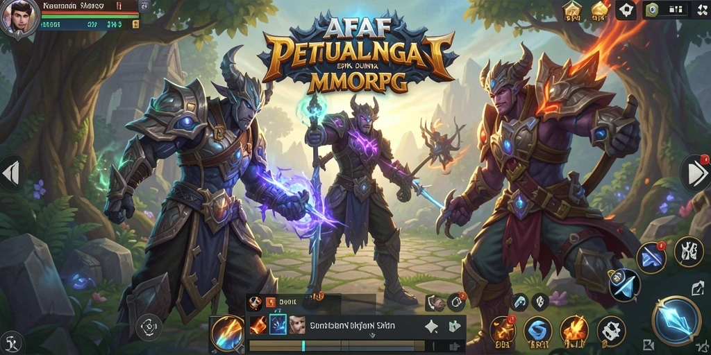 Tampilan gameplay AFAF yang memukau dan seru.