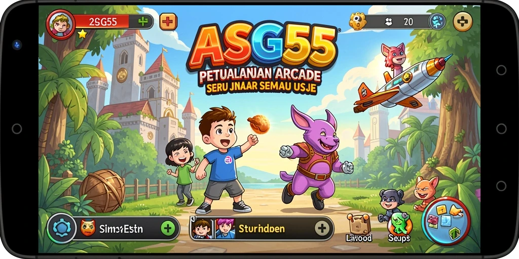 Screenshot utama ASG55 dengan gameplay seru dan menantang.