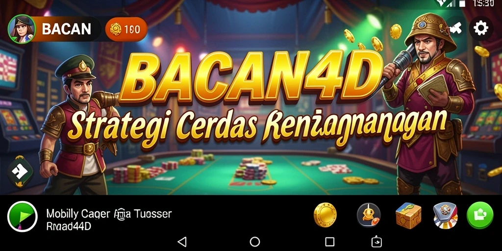 Tangkapan layar utama BACAN4D menunjukkan aksi strategi mendebarkan.