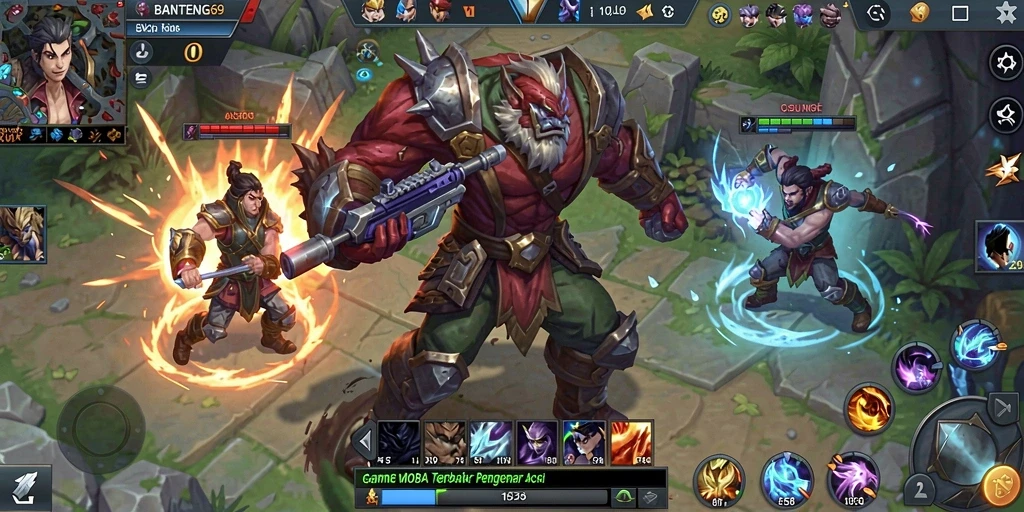 Tampilan gameplay seru dalam BANTENG69 dengan grafis menawan.