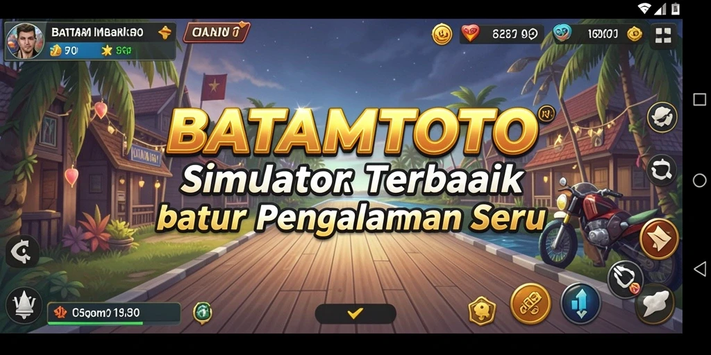 Tampilan utama gameplay <strong>BATAMTOTO</strong> yang menampilkan simulasi menarik.