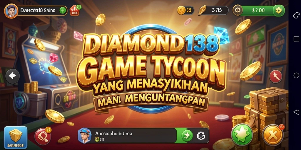 Tampilan gameplay <strong>DIAMOND138</strong> yang mengasyikkan dengan strategi bisnis yang mendalam.