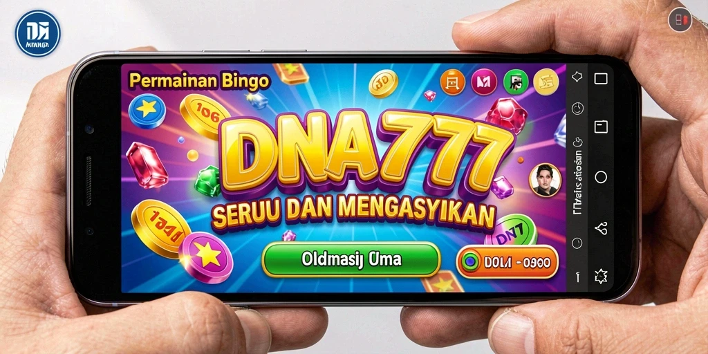 Tampilan gameplay Bingo yang menarik dan seru di DNA777.