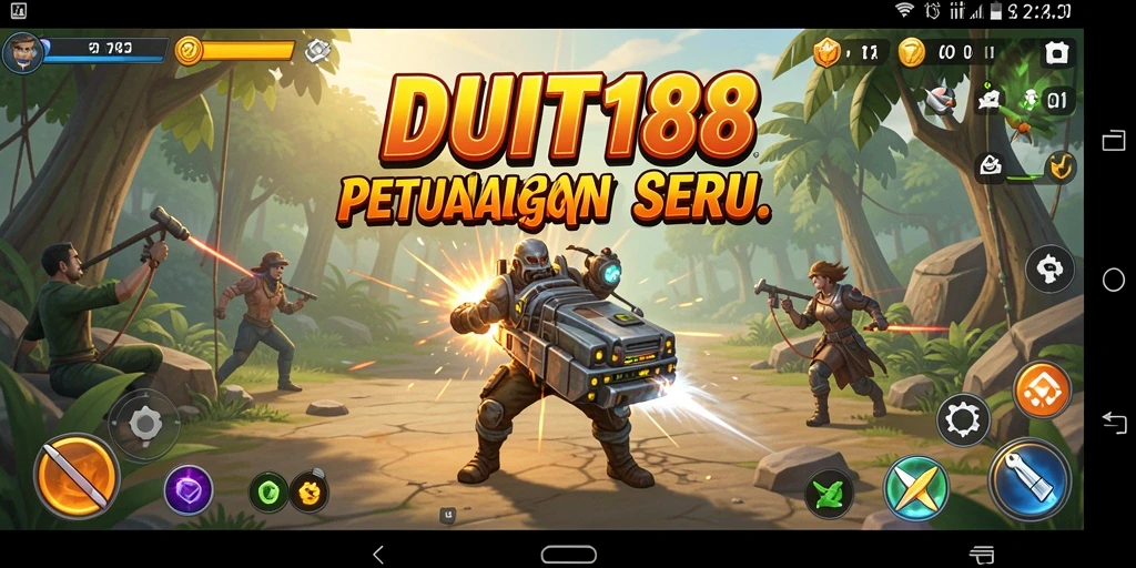Gameplay seru di dunia petualangan yang menantang.