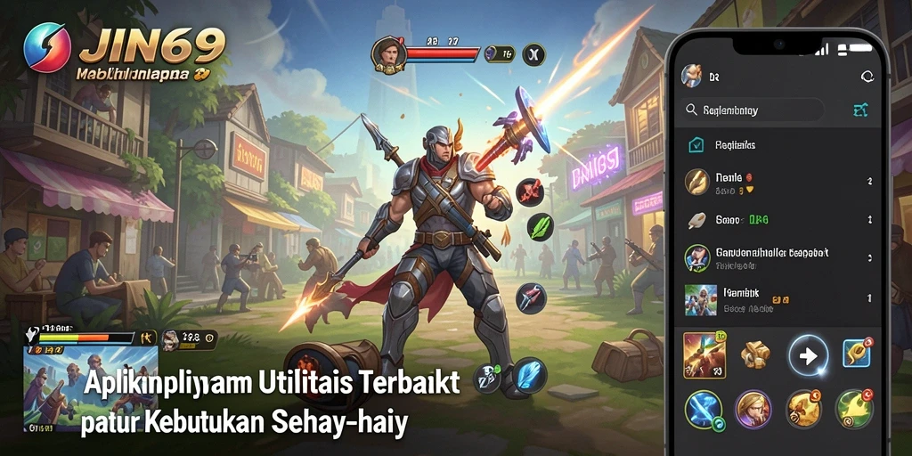 Tampilan antarmuka JIN69 yang sederhana dan fungsional.