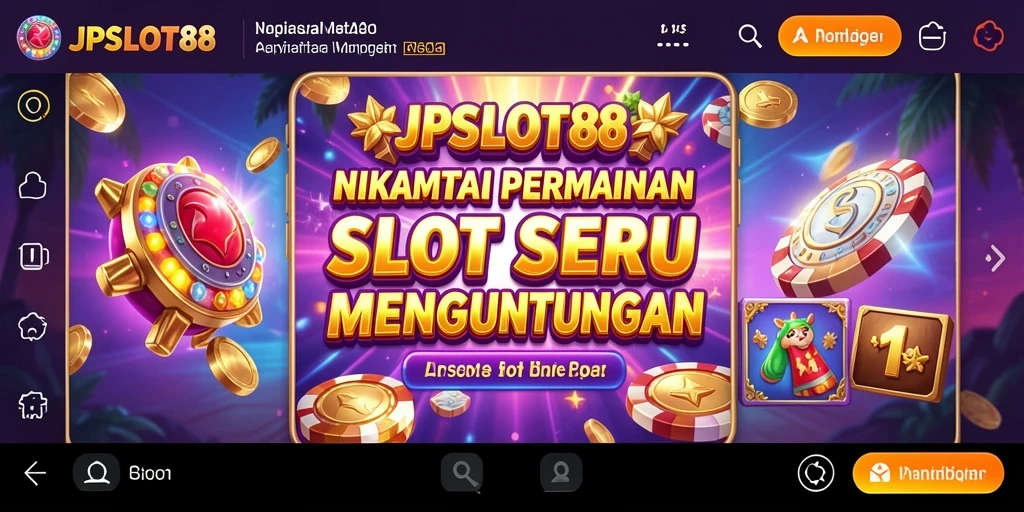 Tampilan menarik dalam permainan Slot JPSLOT88