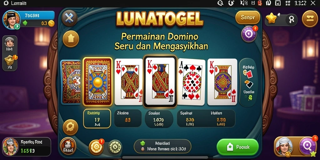 Tampilan menarik dari gameplay <strong>LUNATOGEL</strong> yang menantang.