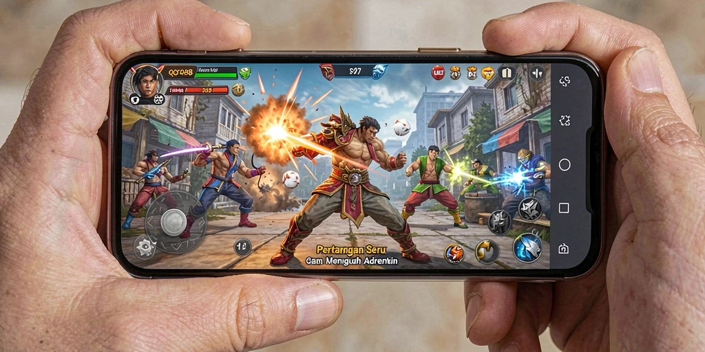 Tampilan pertarungan seru dan karakter beragam di QQSTAR88.