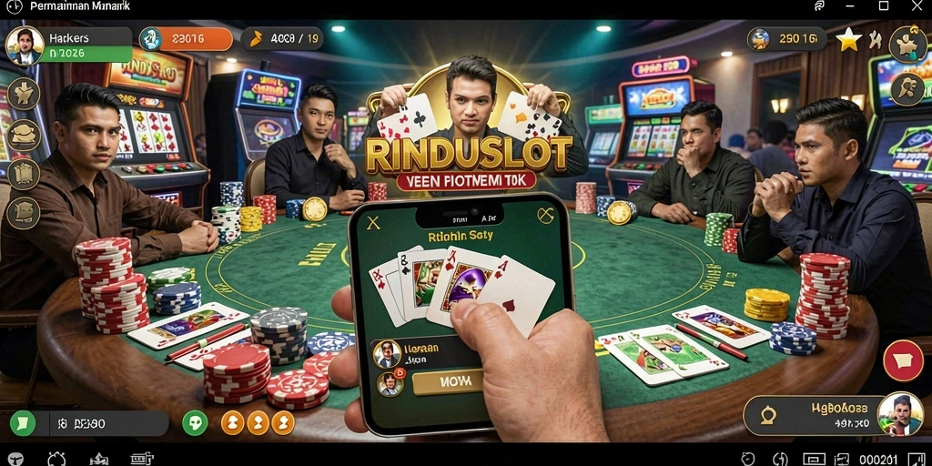 Tampilan permainan seru dan interaktif di RINDUSLOT.