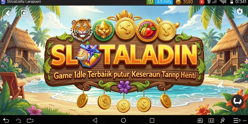 Tampilan gameplay SLOTALADIN yang menarik dan menghibur.