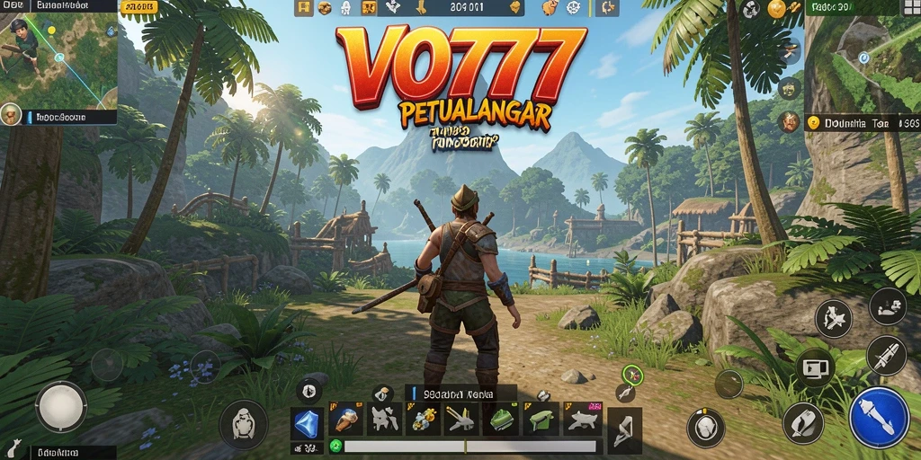Tampilan gameplay VO777 yang menakjubkan di dunia terbuka.