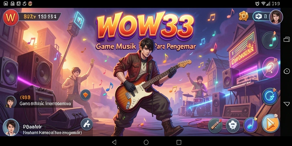 Tampilan gameplay WOW33 yang menarik dan interaktif.